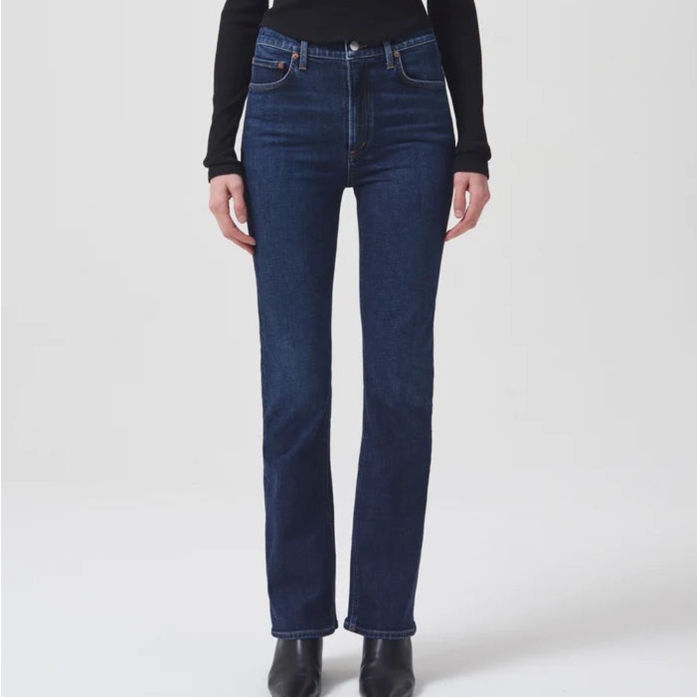 NWT Agolde Nico boot jeans in song sz 28